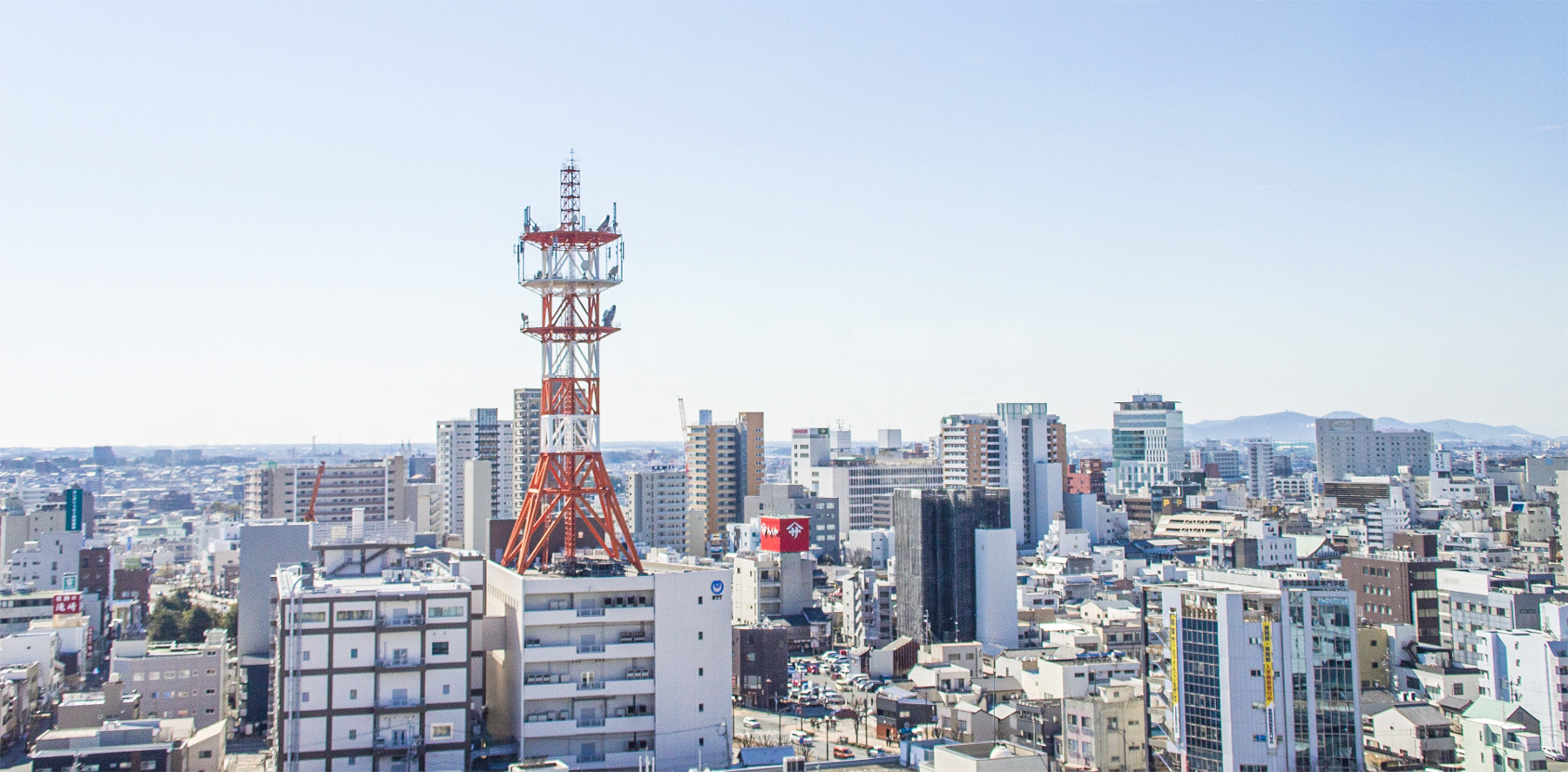 豊橋の街並み